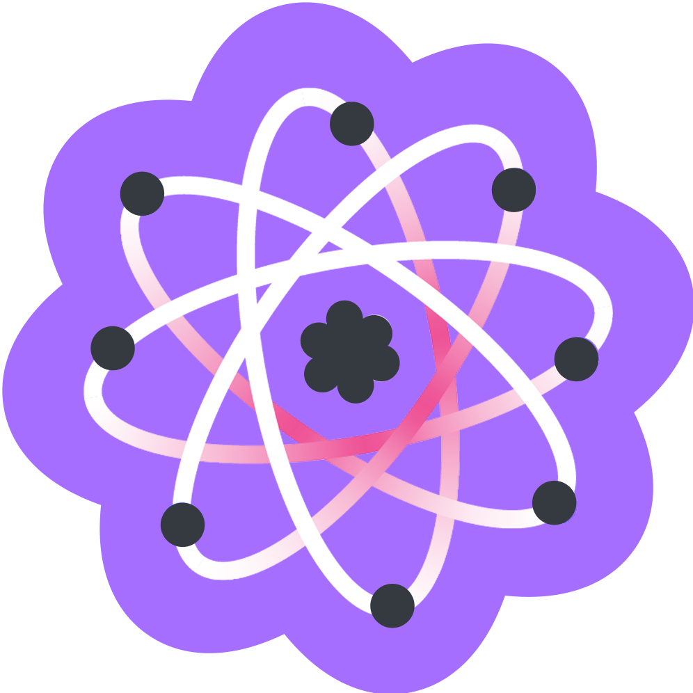 Atom Sticker